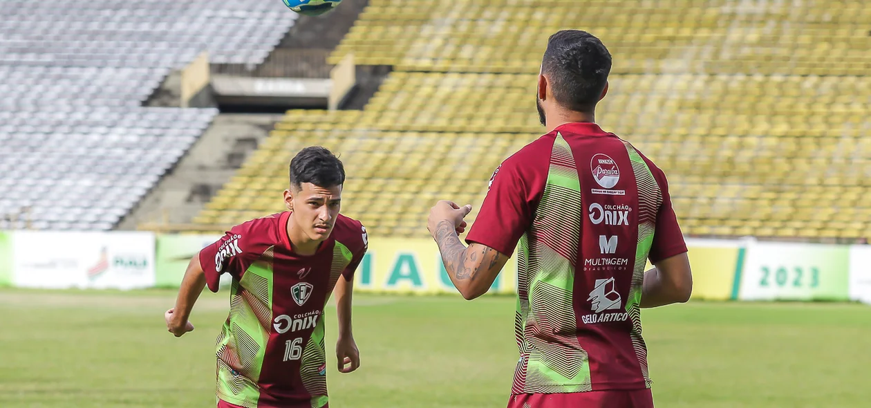 Treino do Fluminense foi aberto para imprensa