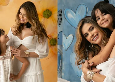 Vereadora Pollyanna Rocha com a filha Mariana