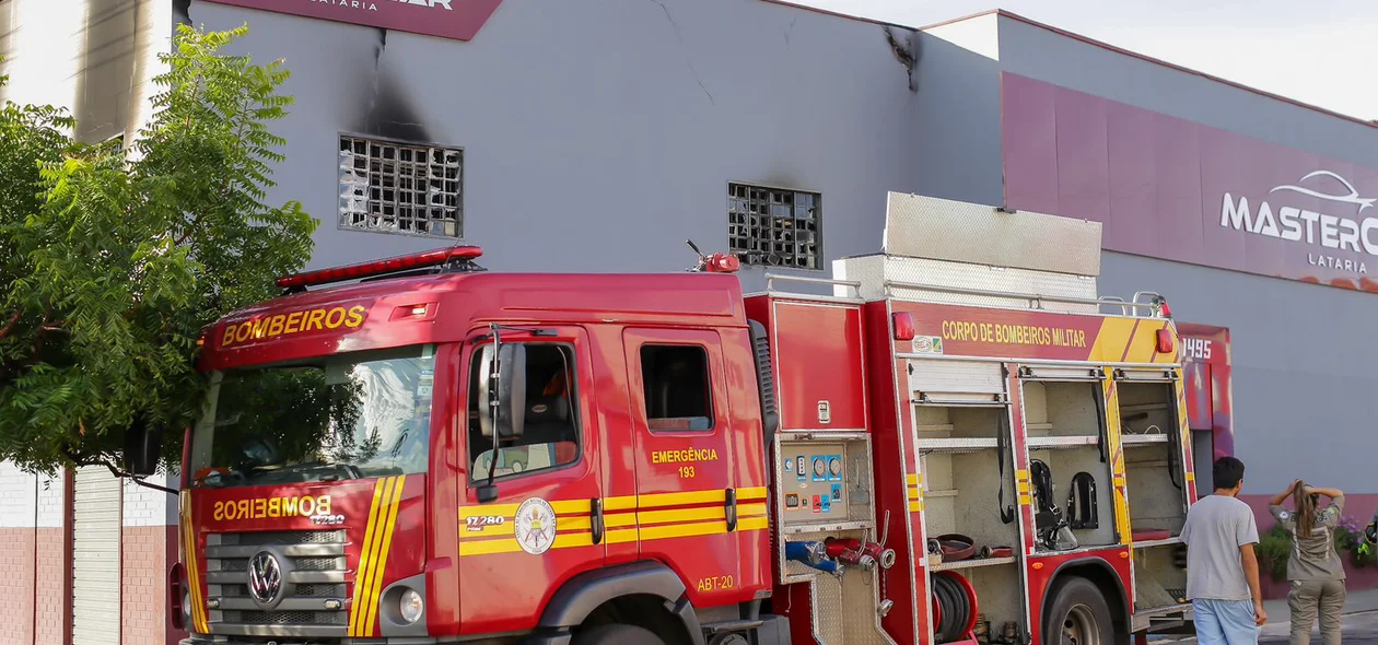 Viatura do Corpo de Bombeiros
