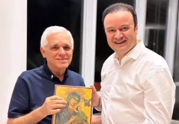 Vice-governador Themístocles Filho e o médico Paulo Márcio