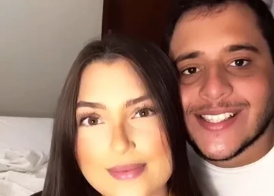 Victória Soares e o agressor Matheus