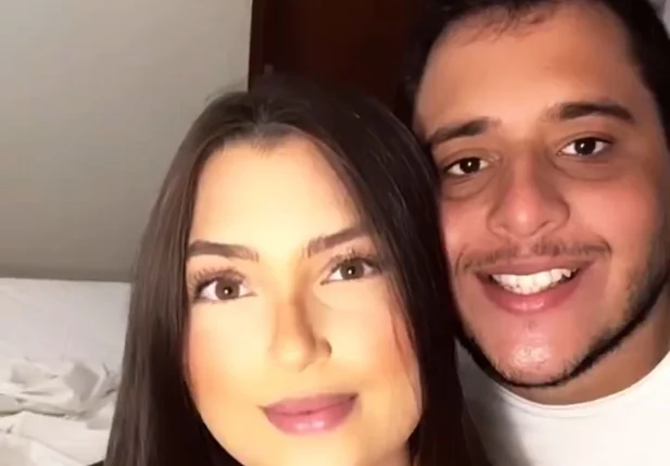 Victória Soares e o agressor Matheus