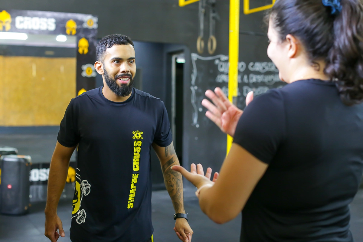 Weslley Carvalho é instrutor de crossfit