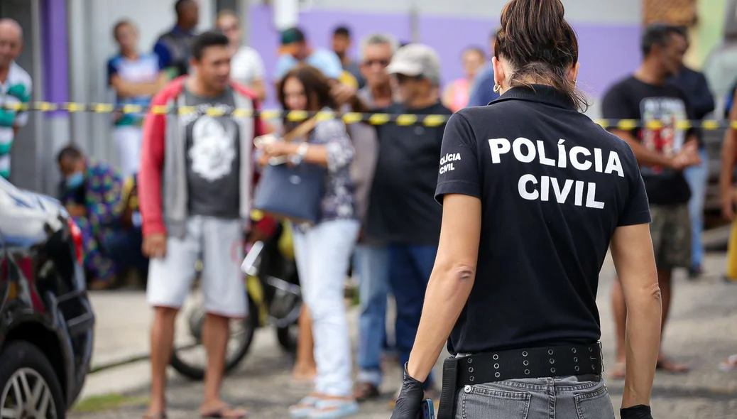 A Polícia Civil foi acionada para a ocorrência