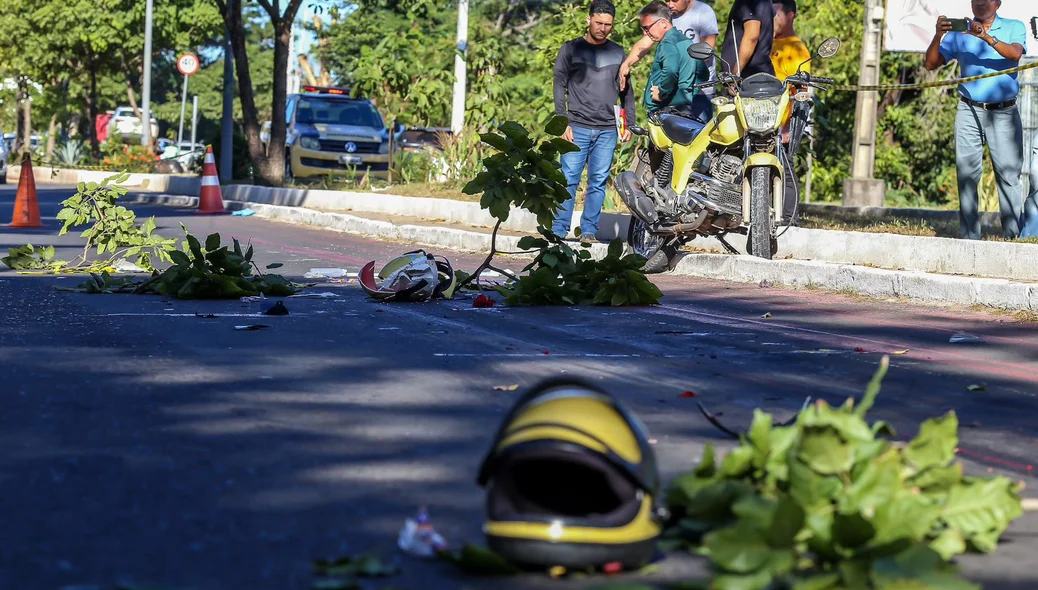 Acidente deixou mototaxista morto