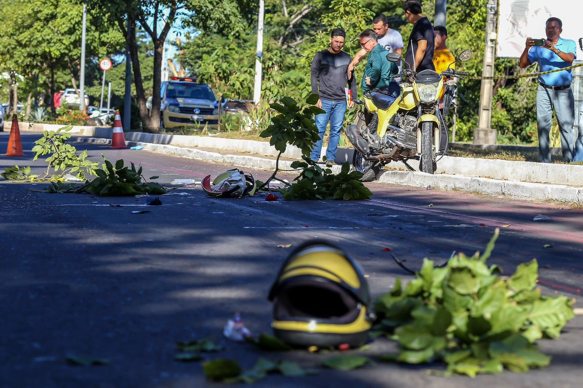 Acidente deixou mototaxista morto