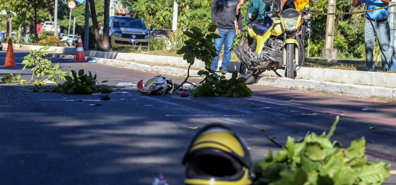 Acidente deixou mototaxista morto