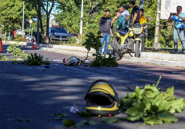 Acidente deixou mototaxista morto