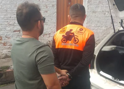 Acusado usava roupa de motorista de aplicativo