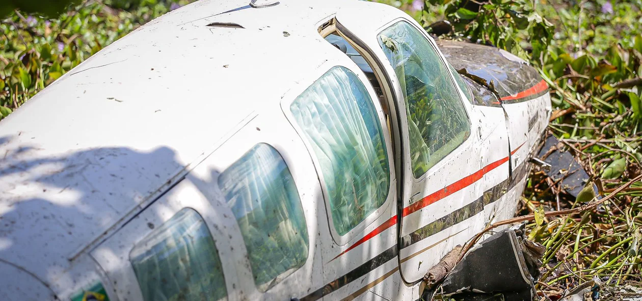 Aeronave caiu na zona Norte de Teresina