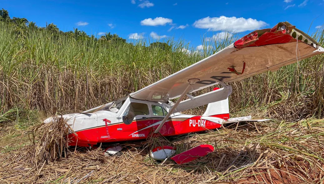 Aeronave PU-DAY tinha como destino Chapadinha, no Maranhão