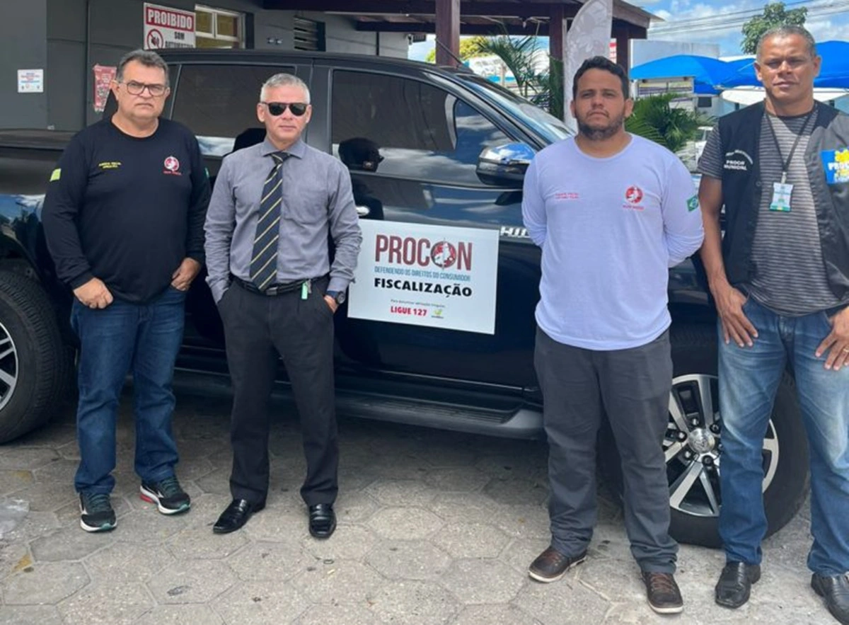 Agentes de fiscalização do Procon em PHB