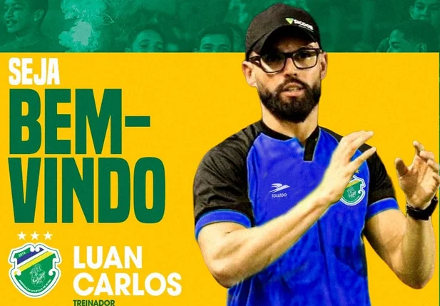 Altos anuncia Luan Carlos como novo treinador para a Série C