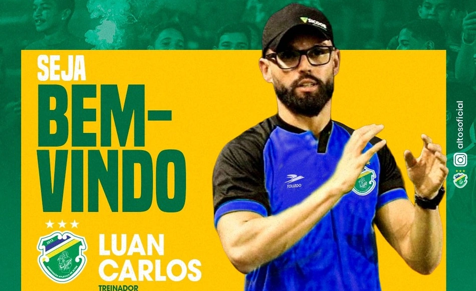 Altos anuncia Luan Carlos como novo treinador para a Série C