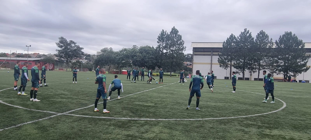 Altos realiza treino tático antes do duelo contra o São José