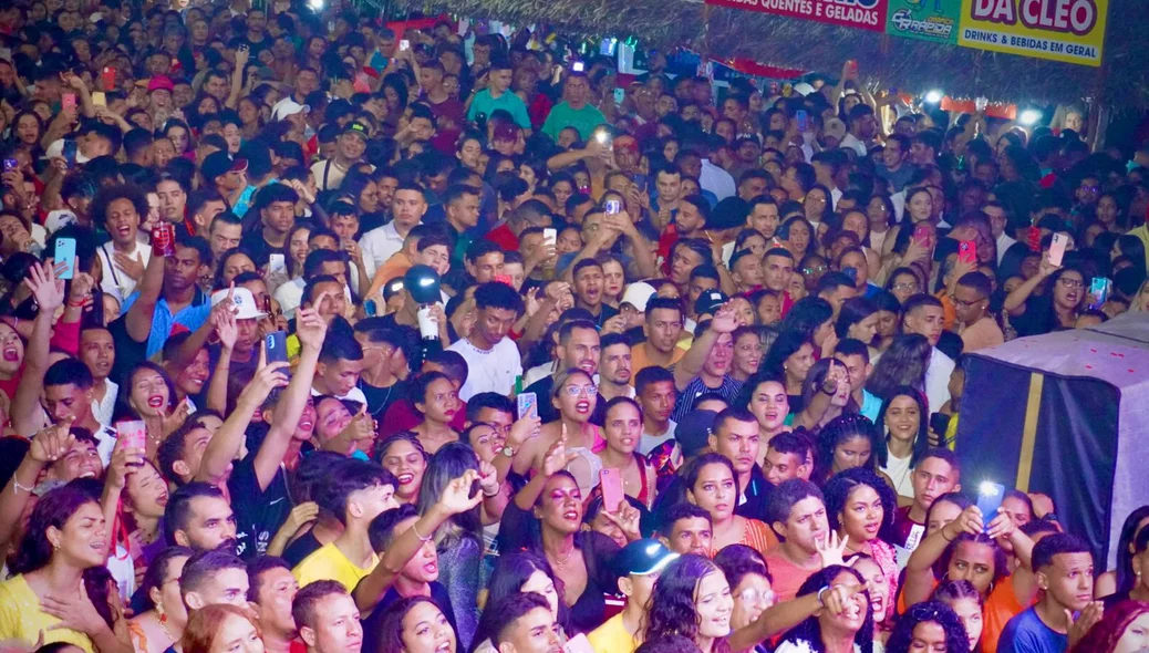 Atração lotou o Festejo de Santo Antônio