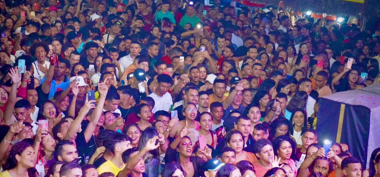 Atração lotou o Festejo de Santo Antônio