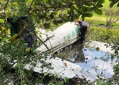 Avião caiu na zona norte de Teresina