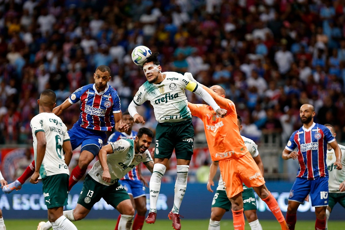 Bahia venceu o Palmeiras por 1 a 0 na Fonte Nova