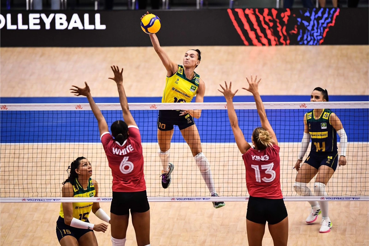 Brasil perdeu para o Canadá por 3 sets a 2