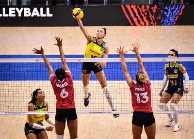 Brasil perdeu para o Canadá por 3 sets a 2