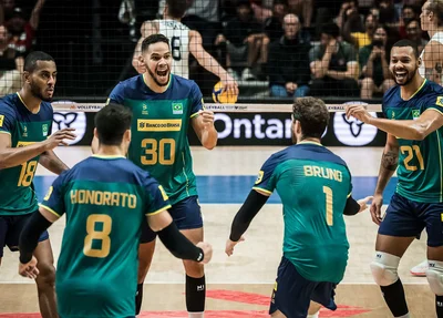 Brasil vence EUA por 3 sets a 1 na Liga das Nações