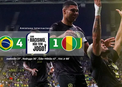 Brasil vence Guiné