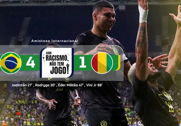 Brasil vence Guiné