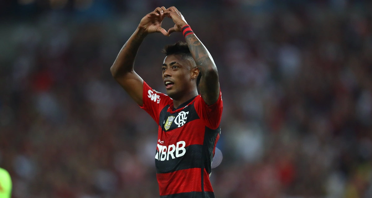 Bruno Henrique marcou o último gol do Flamengo em cima do Grêmio