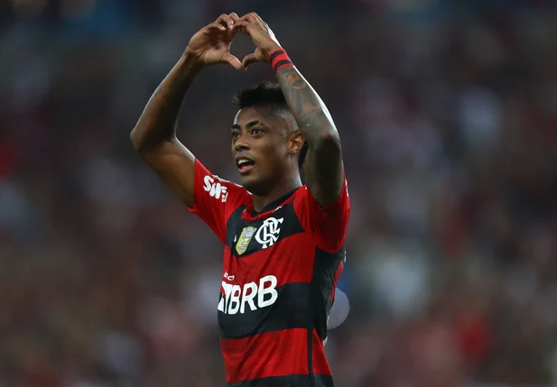 Bruno Henrique marcou o último gol do Flamengo em cima do Grêmio