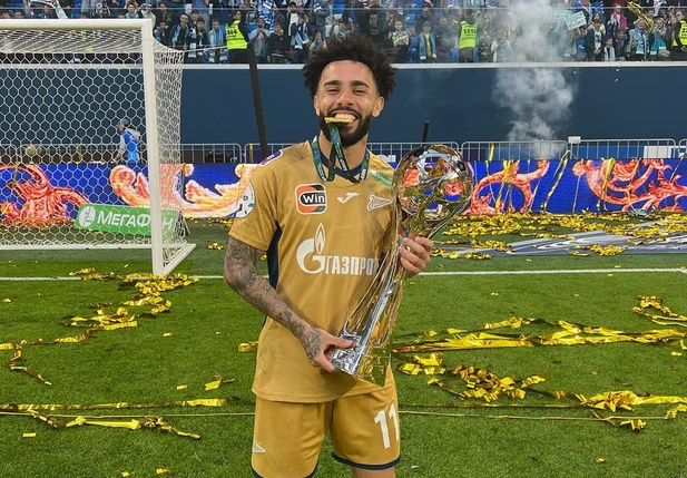 Claudinho, jogador do Zenit