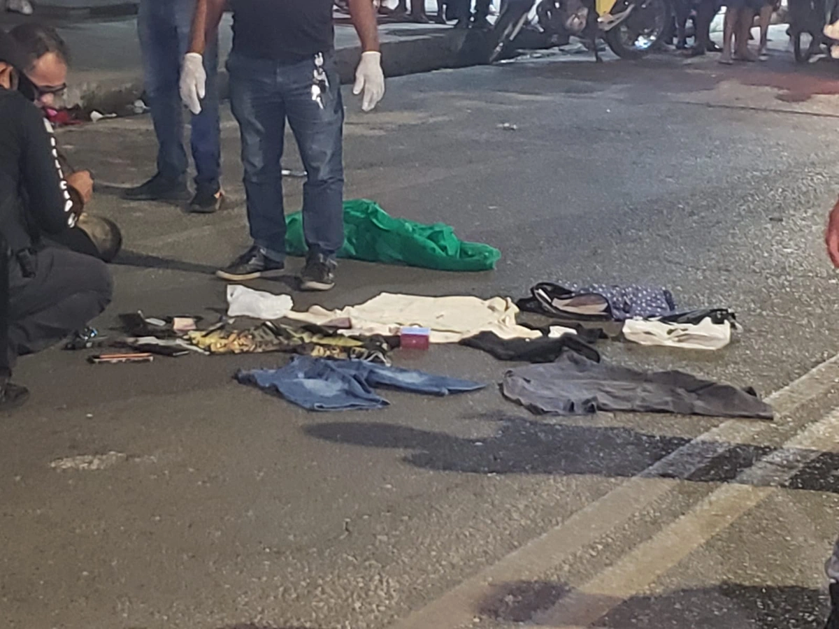 Com o criminoso foi encontrado celulares, roupas e dinheiro roubado