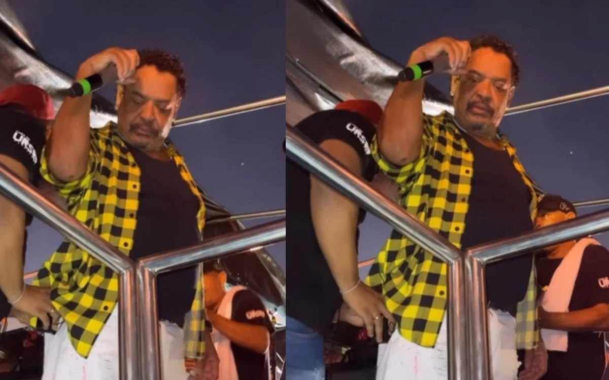 Compadre Washington passa mal durante show em Salvador