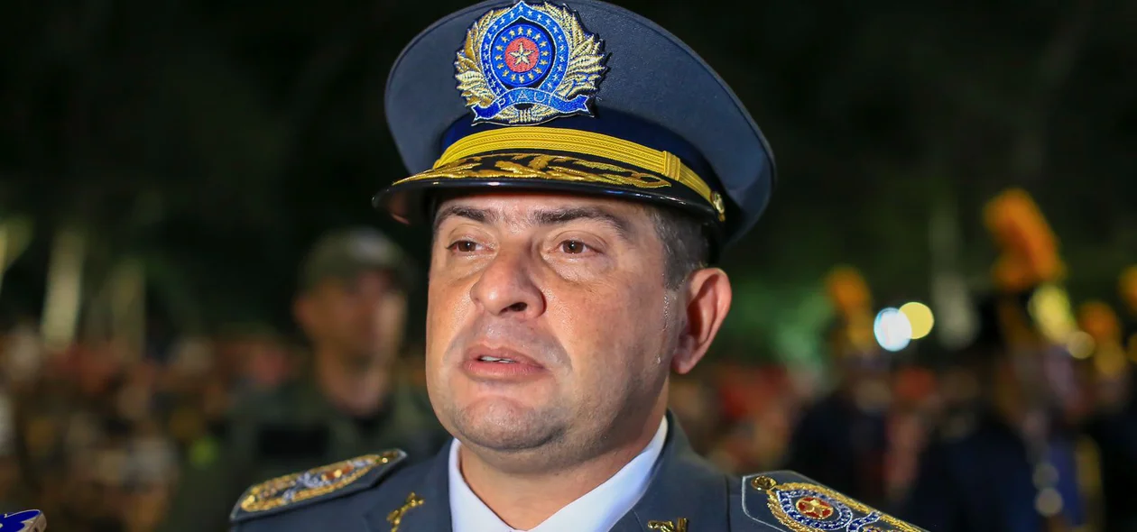Coronel Scheiwann Lopes, comadante-geral da PM-PI