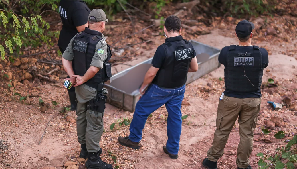 Corpo do jovem é encontrado em matagal