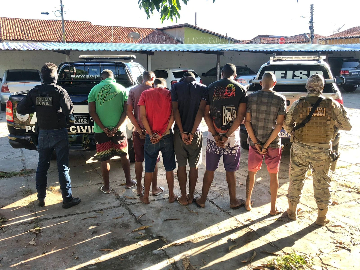 Criminosos presos em operação do 4º DP desta quarta-feira (21)
