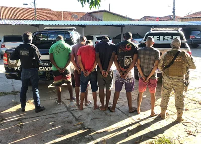 Criminosos presos em operação do 4º DP desta quarta-feira (21)