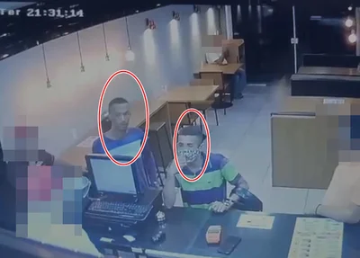 Criminosos roubam arma de segurança do Frango no Pote