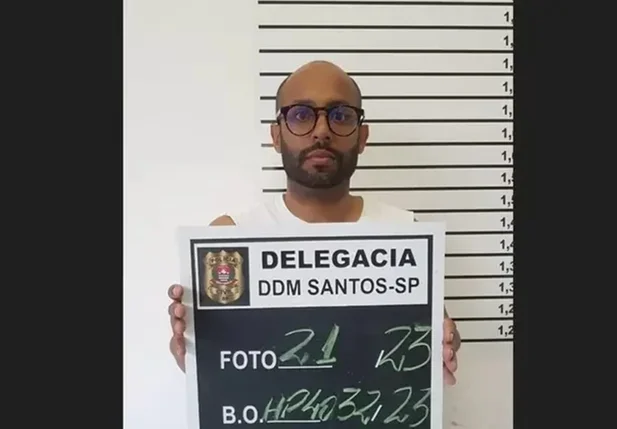 Delegacia de Santos prendeu acusado de ameaçar ex-mulher