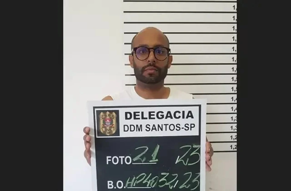 Delegacia de Santos prendeu acusado de ameaçar ex-mulher