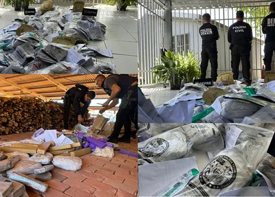 Depre incinera 138kg de entorpecentes nesta segunda-feira (26)