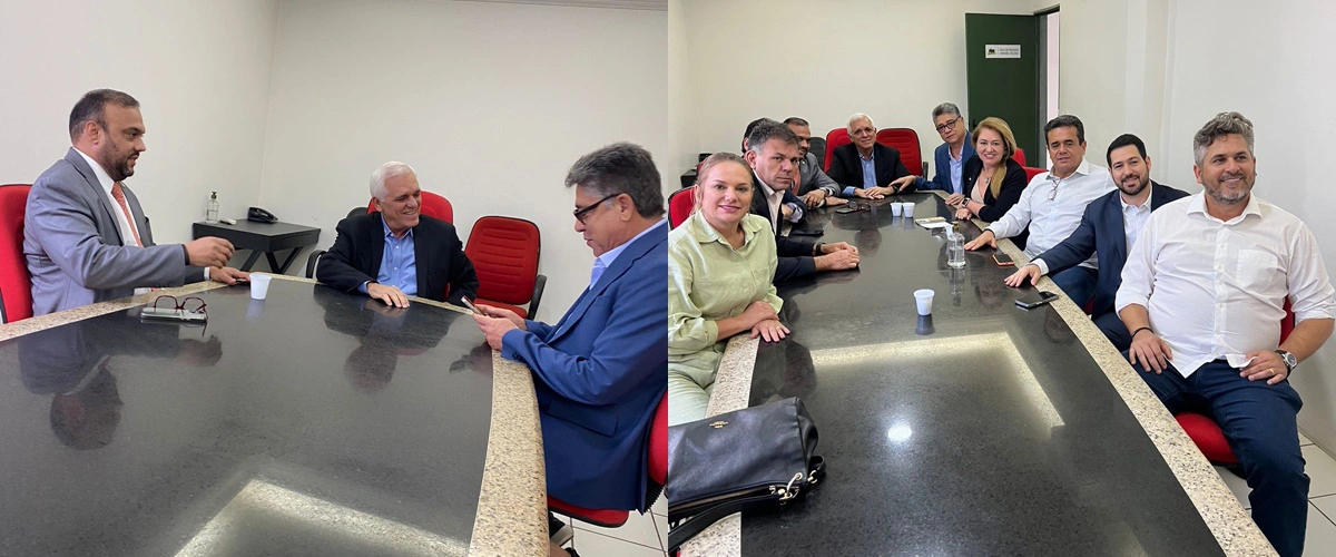 Deputados estaduais do MDB com Themístocles Filho