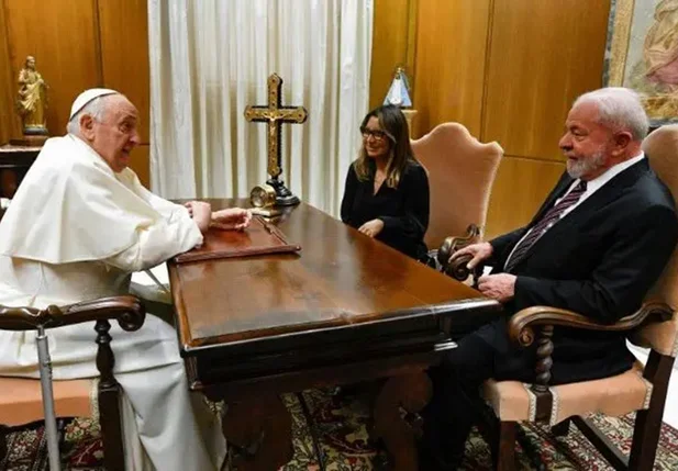 Encontro entre papa Francisco e presidente Lula