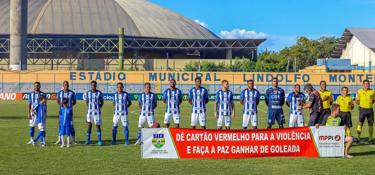 Equipe do CSA para a partida contra o Altos