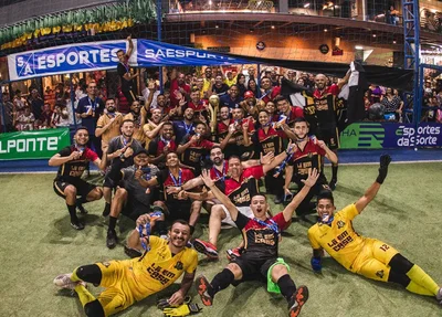 Espartanos venceu Resenha na final da The Liga
