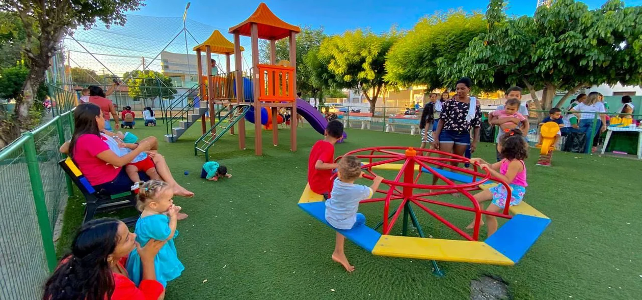 Esperantina realiza ação “Quinta Recreativa – Projeto Arte e Brincar”