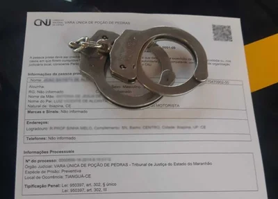 Foragido da Justiça do Maranhão há mais de 5 anos é preso em Campo Maior