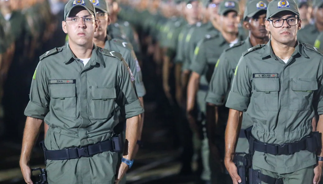 Formação da força pública do Estado