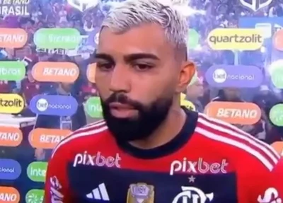 Gabigol troca farpas com Erik Faria, repórter da Globo