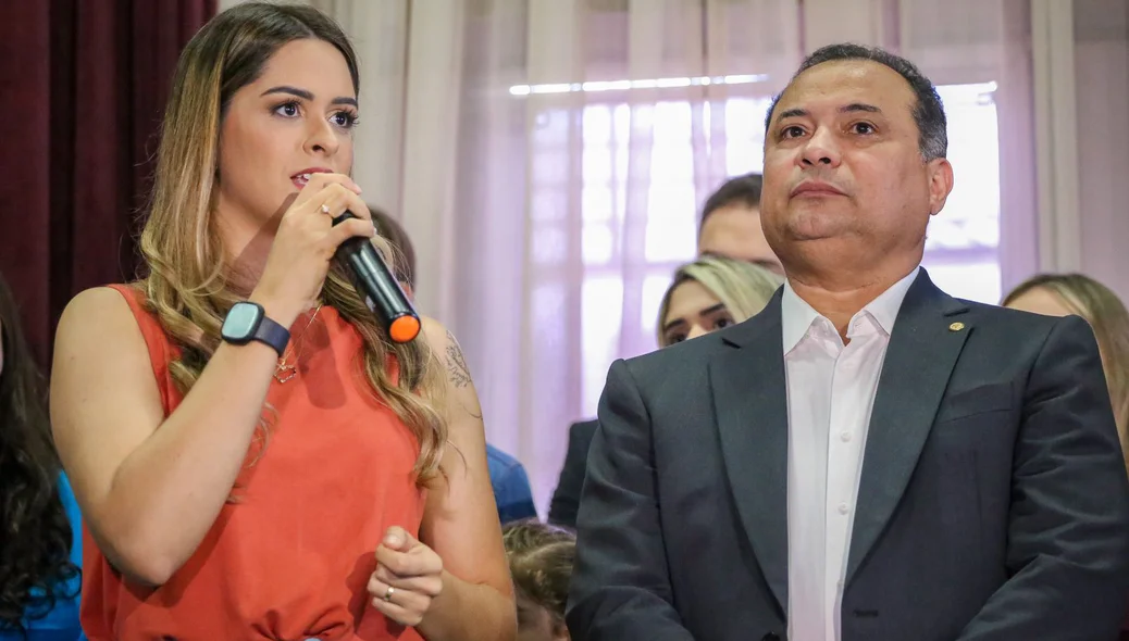 Gessy Lima e Evaldo Gomes